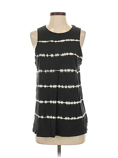 Pre-owned Time And Tru Sleeveless T-shirt In Black