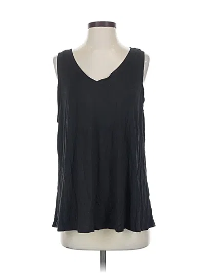Pre-owned Time And Tru Sleeveless T-shirt In Black