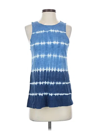 Pre-owned Time And Tru Sleeveless T-shirt In Blue