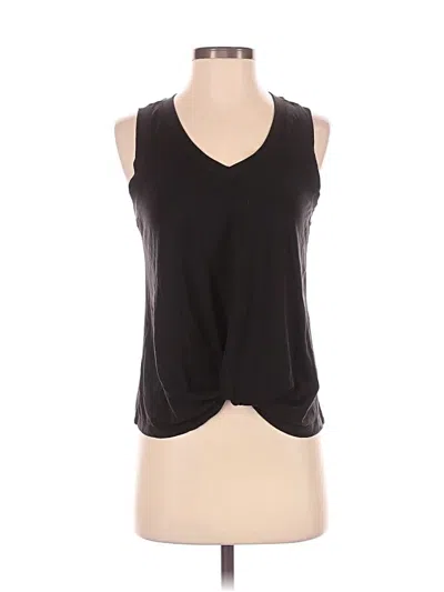 Pre-owned Time And Tru Sleeveless T-shirt In Black