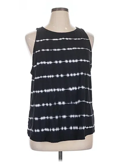 Pre-owned Time And Tru Sleeveless T-shirt In Black