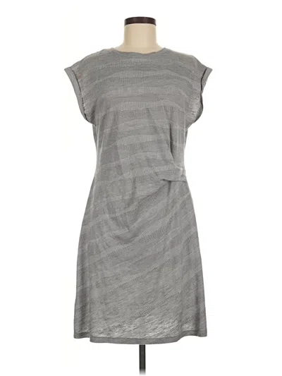 Pre-owned Time And Tru Sleeveless T-shirt In Gray