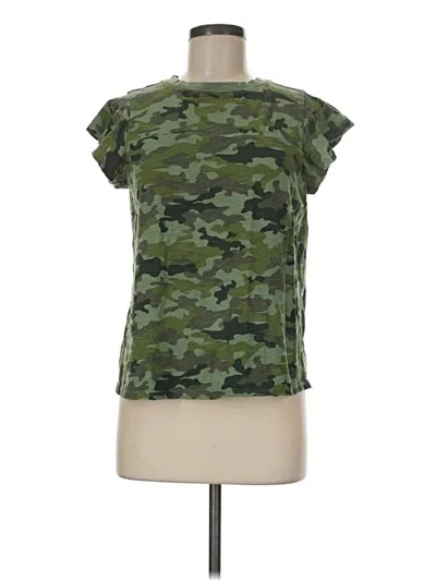 Pre-owned Time And Tru Sleeveless T-shirt In Green