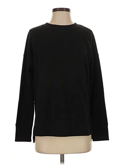 Pre-owned Time And Tru Sweatshirt In Black