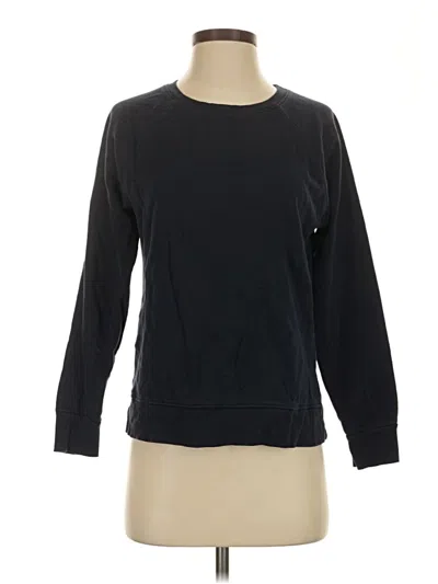 Pre-owned Time And Tru Sweatshirt In Black