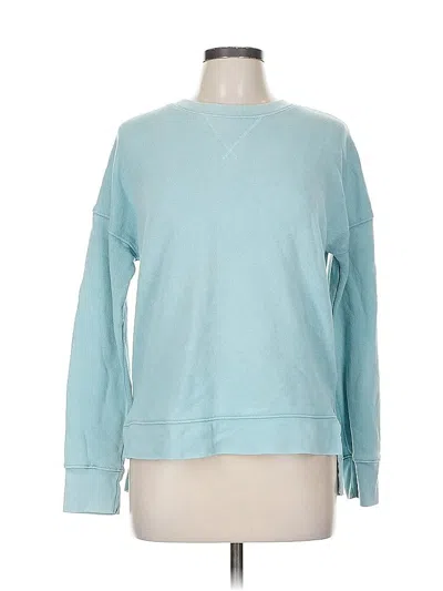 Pre-owned Time And Tru Sweatshirt In Blue