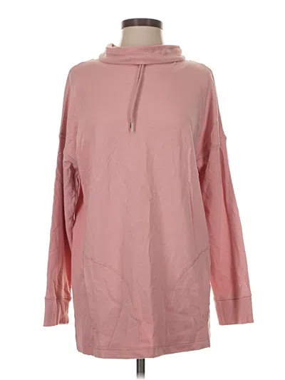 Pre-owned Time And Tru Sweatshirt In Pink