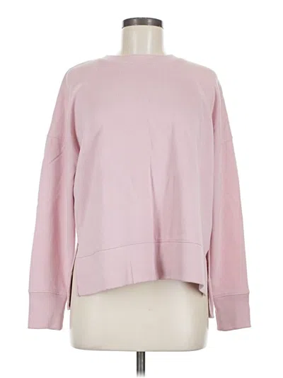 Pre-owned Time And Tru Sweatshirt In Pink