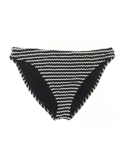 Pre-owned Time And Tru Swimsuit Bottoms In Black
