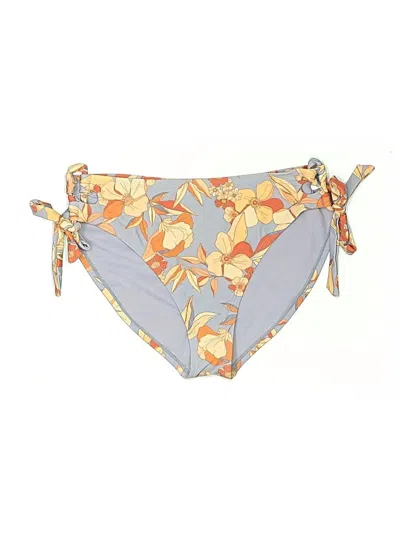 Pre-owned Time And Tru Swimsuit Bottoms In Gray