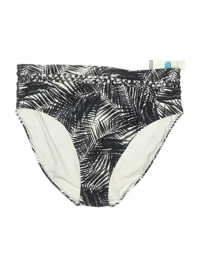 Pre-owned Time And Tru Swimsuit Bottoms In Gray