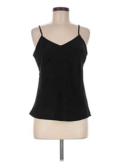Pre-owned Time And Tru Tank Top Black Halter Neckline Tops