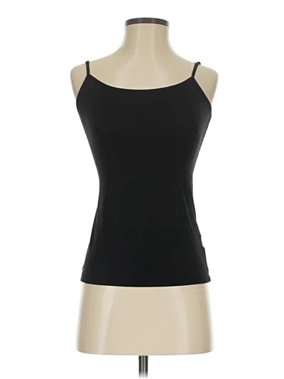 Pre-owned Time And Tru Tank Top Black Strapless Neckline Tops