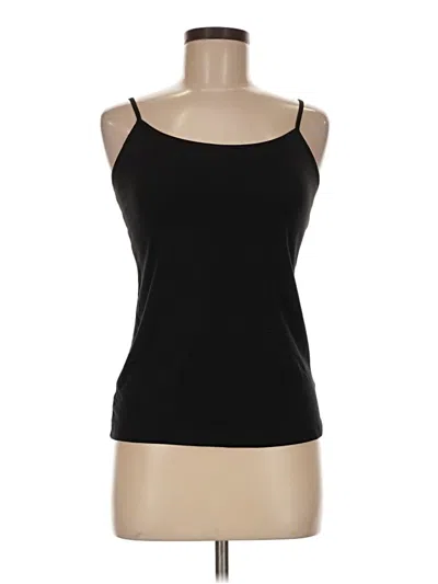 Pre-owned Time And Tru Tank Top Black Strapless Neckline Tops