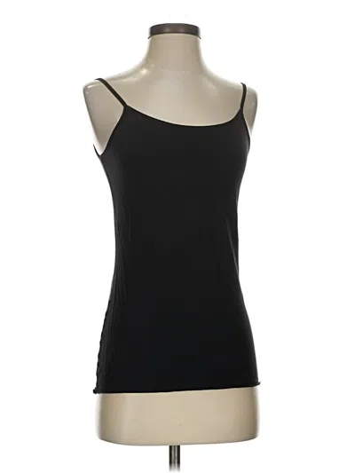 Pre-owned Time And Tru Tank Top Black Strapless Neckline Tops