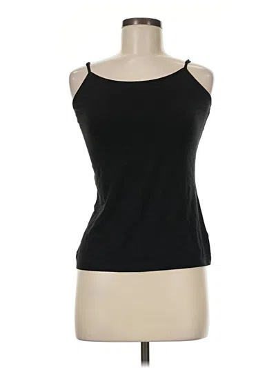 Pre-owned Time And Tru Tank Top Black Strapless Neckline Tops