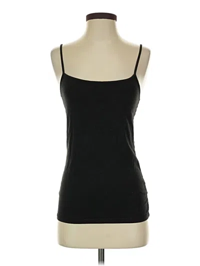 Pre-owned Time And Tru Tank Top Black Strapless Neckline Tops