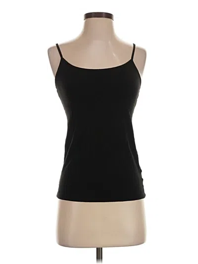 Pre-owned Time And Tru Tank Top Black Strapless Neckline Tops