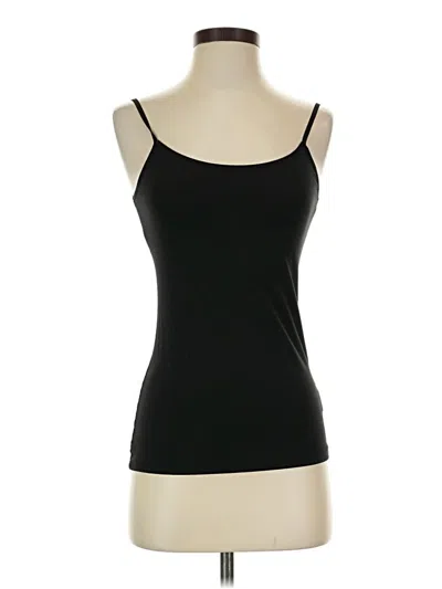 Pre-owned Time And Tru Tank Top Black Strapless Neckline Tops