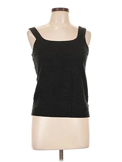 Pre-owned Time And Tru Tank Top Black Strapless Neckline Tops
