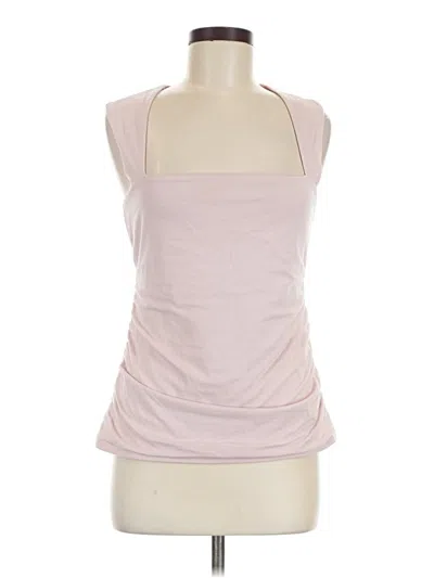 Pre-owned Time And Tru Tank Top Pink Halter Neckline Tops