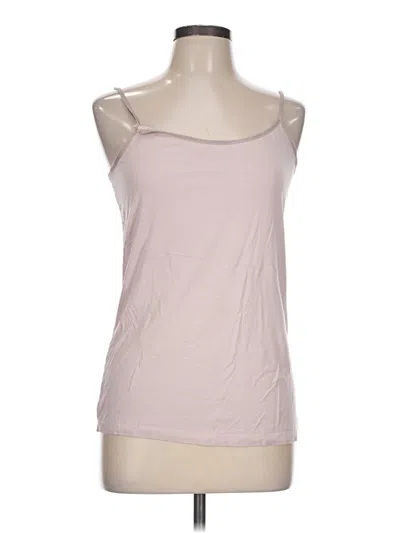 Pre-owned Time And Tru Tank Top Pink Strapless Neckline Tops