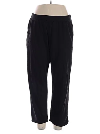 Pre-owned Time And Tru Track Pants In Black