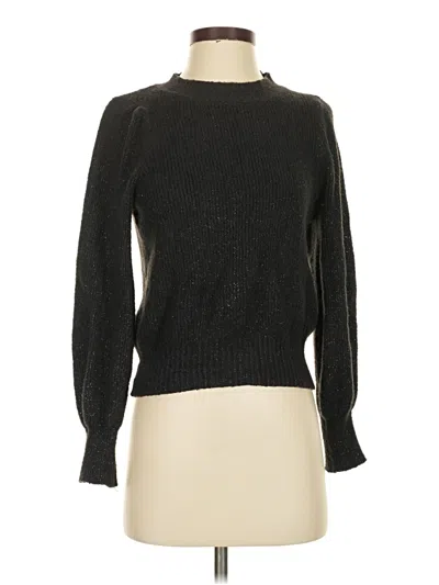Pre-owned Time And Tru Turtleneck Sweater In Black