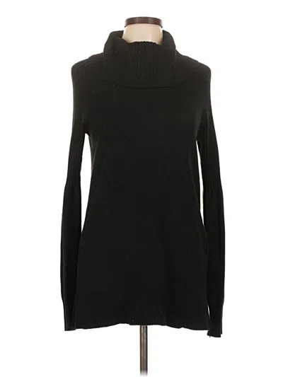 Pre-owned Time And Tru Turtleneck Sweater In Black