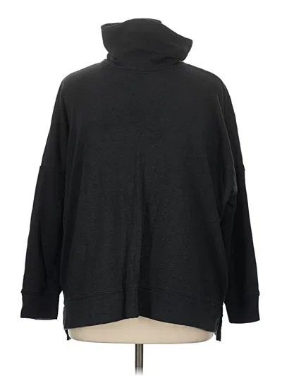 Pre-owned Time And Tru Turtleneck Sweater In Black