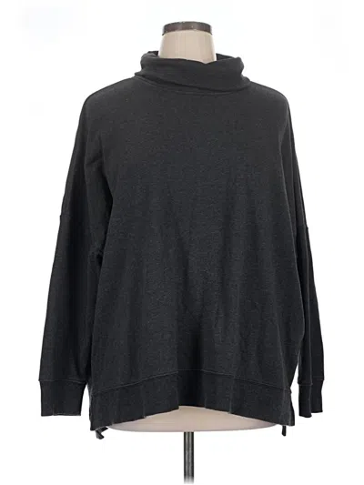Pre-owned Time And Tru Turtleneck Sweater In Gray