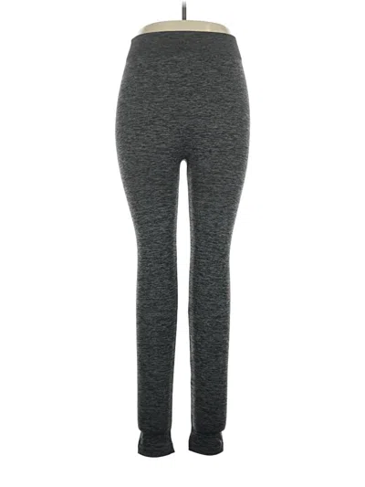 Pre-owned Time And Tru Yoga Pants In Gray