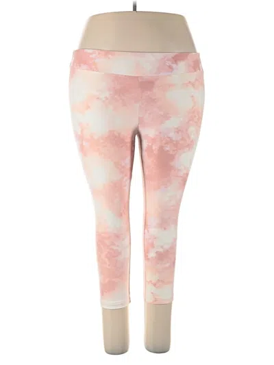 Pre-owned Time And Tru Yoga Pants In Pink