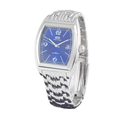 Time Force Stainless Steel Men's Watch In Silver