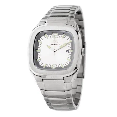 Time Force Stainless Steel Women's Watch In Silver