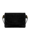 Time Resistance Black Leather Cross Body Bag For Women - Sophie's Choice In Black
