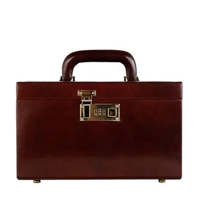 Time Resistance Brown Leather Jewelry Box For Women - The Portrait Of A Lady