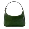 Time Resistance Green Leather Hobo Bag For Women – The Bluest Eye In Green