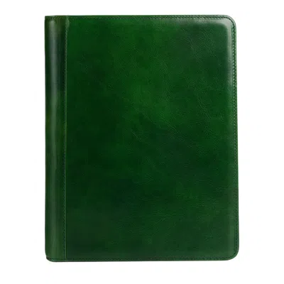 Time Resistance Leather Portfolio For Women - Something Fresh - Green