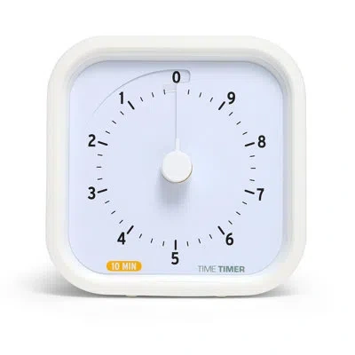Time Timer Mod 10 Minute Timer Education Edition In White