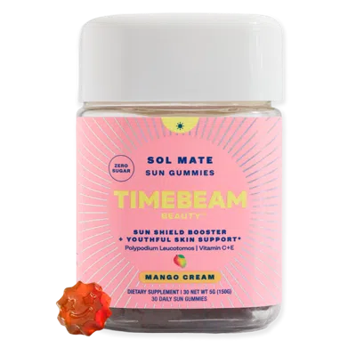 Timebeam Sol Mate Sun Gummies Skin Protection Supplement