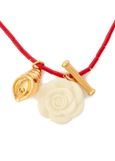 Timeless Pearly Beaded Necklace