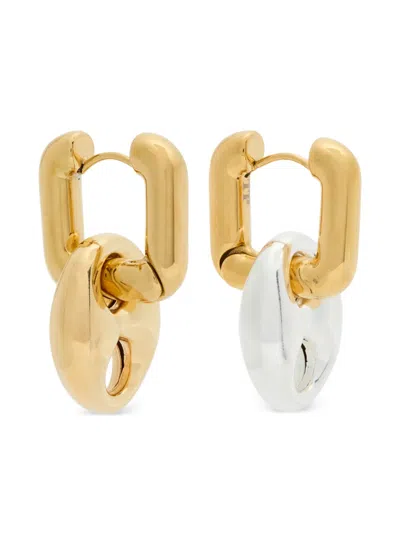 Timeless Pearly Léonie Hoop Earrings In Gold