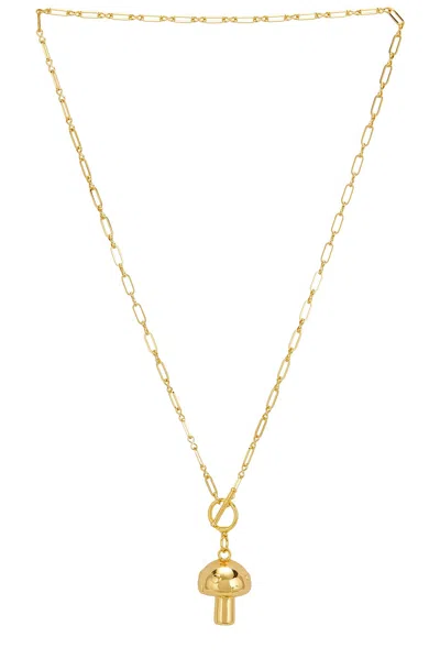 TIMELESS PEARLY MUSHROOM NECKLACE