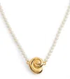 TIMELESS PEARLY PEARL SHELL NECKLACE