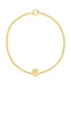 Timeless Pearly Shell Charm Bracelet In Metallic Gold