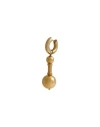 Timeless Pearly Woman Single Earring Gold Size - Metal In Gold