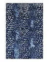 Timeless Rug Designs Armstrong Arm3253 Area Rug, 5' X 8' In Navy