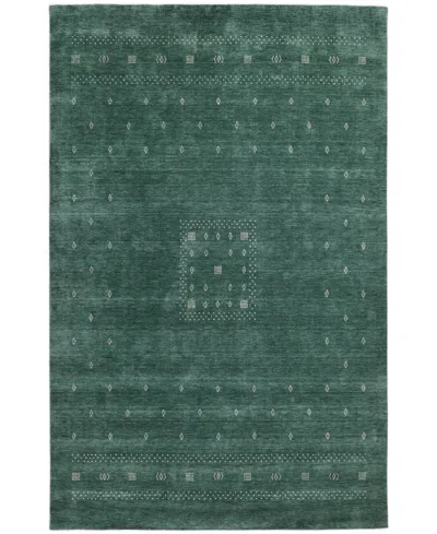 Timeless Rug Designs Gabbeh S9417 8'x10' Area Rug In Green