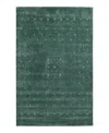 Timeless Rug Designs Gabbeh Simi Area Rug, 5' X 8' In Green